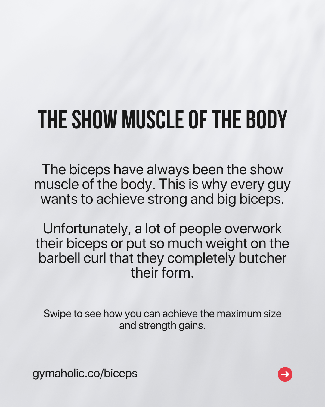 You don’t need to do movements from weird angles to make your biceps big.