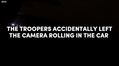 the-movemnt:State Troopers accidentally filmed themselves fabricating charges against a lawful prote