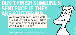 stutteringiscool:  I made these ads In honour of International Stuttering Awareness Day today. Enjoy! 