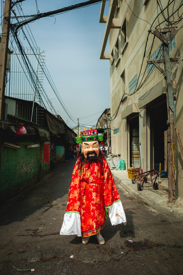 One never knows what’ll be around the corner at Pak Khlong Talat. No rhyme or reason, it wasn’t...