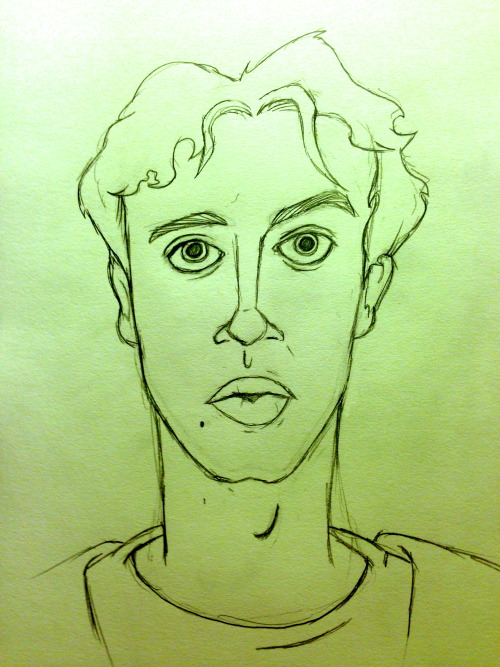 Fake I.D. :Sketches I&rsquo;m working on based off the Freaks and Geeks episode &ldquo;Carded &amp; 