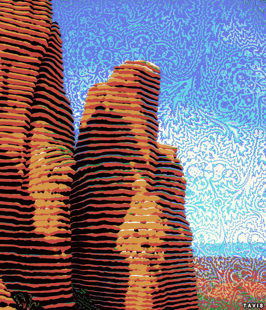 billtavis:Cathedral Rock, Sedona (in 7 colors) learn more about my artwork at my new website! billta