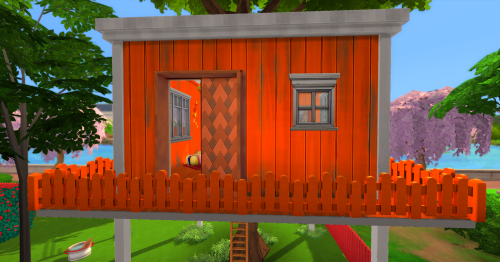 pixelateddipper:Rustic Red AppleA rustic farmhouse built for a family of eight, including three todd