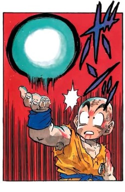 theultradork:  So why are people ignoring the fact that Krillin managed to do in a crash course what should normally have taken months to learn with an uber technique considered above human levels?…oh right, because they refuse to admit he’s ever