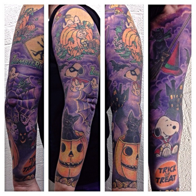 35 Times Horror Lovers Got Spooky Halloween Tattoos And They Worked  Brilliantly  Bored Panda