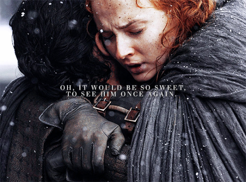 problem-queen:“My lord, what of my sisters? Arya and Sansa, they were with my father, do you k