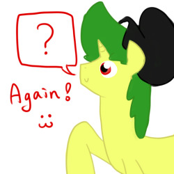 timmy-the-human:  Should I back to Tumblr again? and let Timmy the pony alive again? ….  Eee~! Yusyusyus~ ^w^