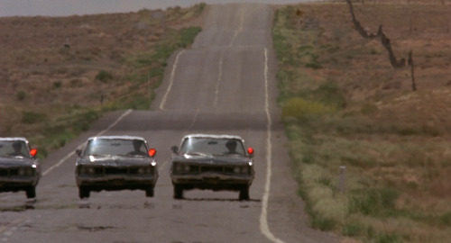 Vanishing Point・ ・ ・Director: Richard C. SarafianDirector of Photography: John A. Alonzo