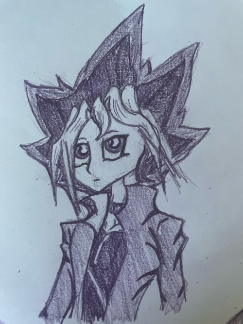Some Yugi Muto Drawings I Did