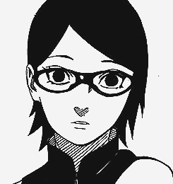 fuck-yea-naruhina-and-sasusaku:  Naruto Gaiden: Sarada Uchiha in ch2.