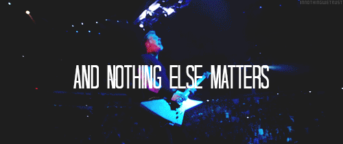 5% — Nothing else matters // Metallica