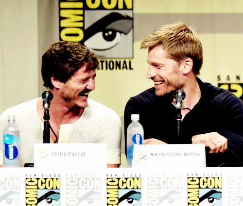 valonqared:  lydiastilinski:  Pedro Pascal  and Nikolaj Coster-Waldau attend HBO’s