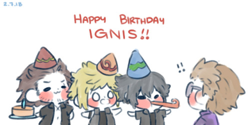 itzahann:  Happy Birthday Iggy!! 🍴🎉