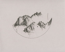 whismical:  getthehelloutofmyroom:  It was suppose to be mountains but i was like “fuck it” i just drew a half circle on the bottom.  you didn’t draw this though. if you do a reverse search, you will see that this image was created years ago, not