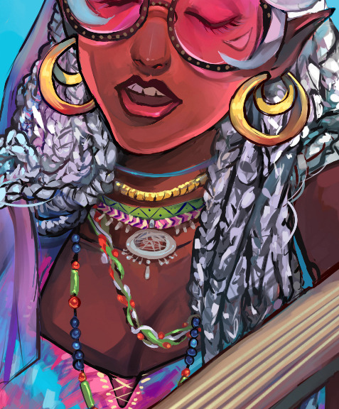 looveel-realm: Preview of my works for the @allurazine The pre-order are open ! You can buy it 