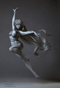 art-of-cg-girls:  Lady in the wind II by