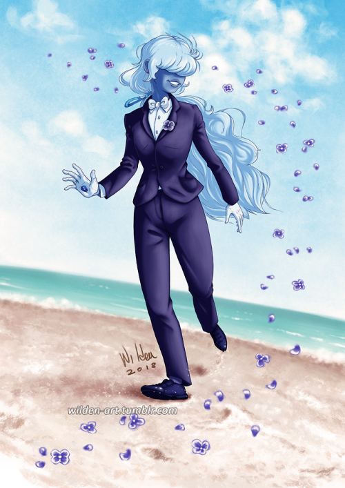 wilden-art - Sapphire from the episode “Reunited” - Steven...