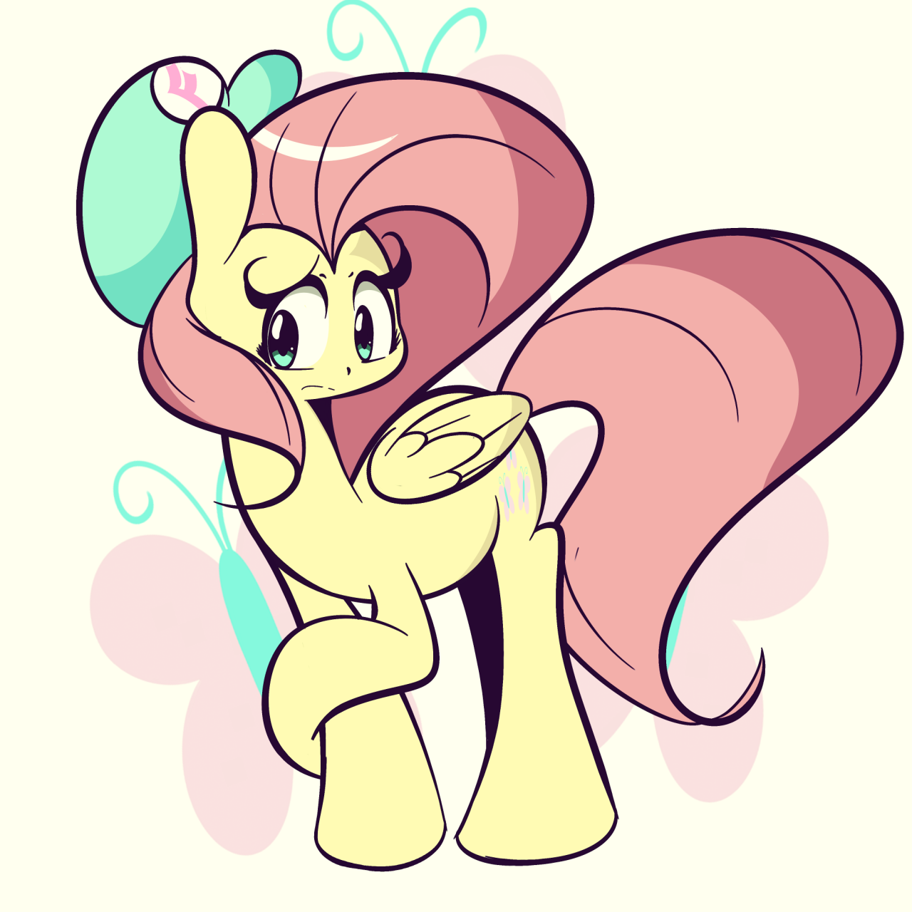 ponidoodles:  Ummfluttershy!  &lt;3