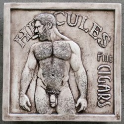 harrytanner:Hercules fine Cigars2 #homoerotic #cigars #gaycigarmen #hairymuscle #musclebear