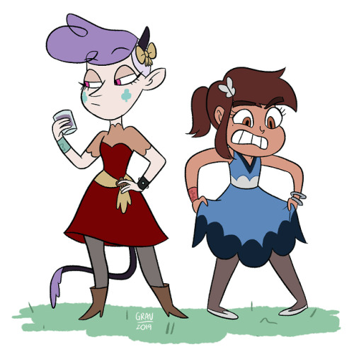 svtfoe-cressieverse:”Y’know, Mari, if you stopped trying to tear it off, you would just get used to 