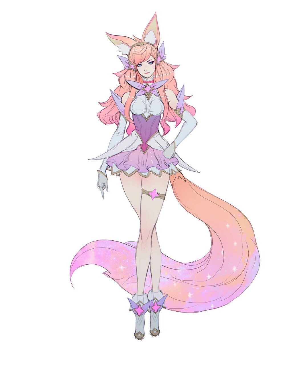 leaguekawaii: 🌟🌟Star Guardian 2017 - Concept🌟🌟 🔸Miss Fortune - Charles