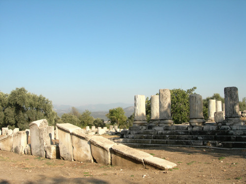 Ruins of Hekate temple, Lagina, Turkey