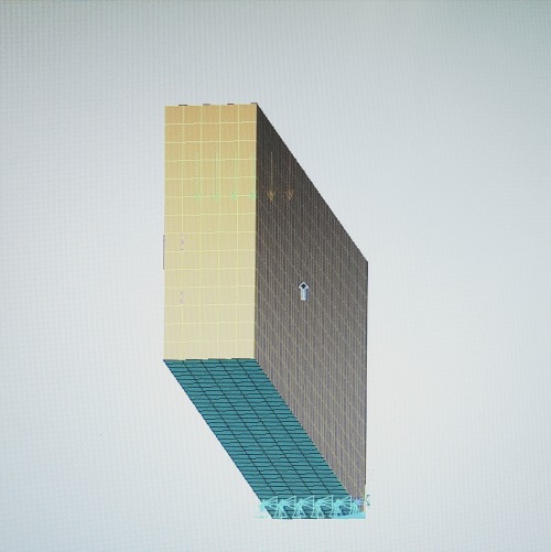 Finite Element Analysis (FEA) model of Reinforced Concrete Beam....
