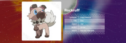 safarizonewarden:  Iwanka // Rockruff