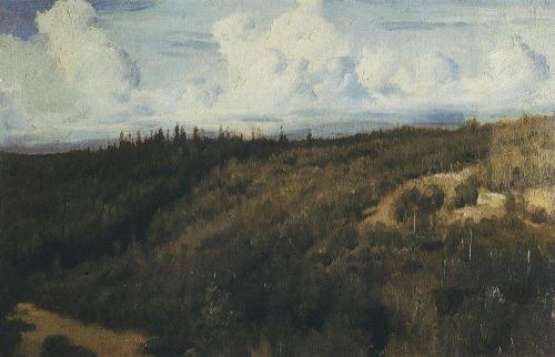 Landscape under Abramtzevo, 1881, Viktor Vasnetsov