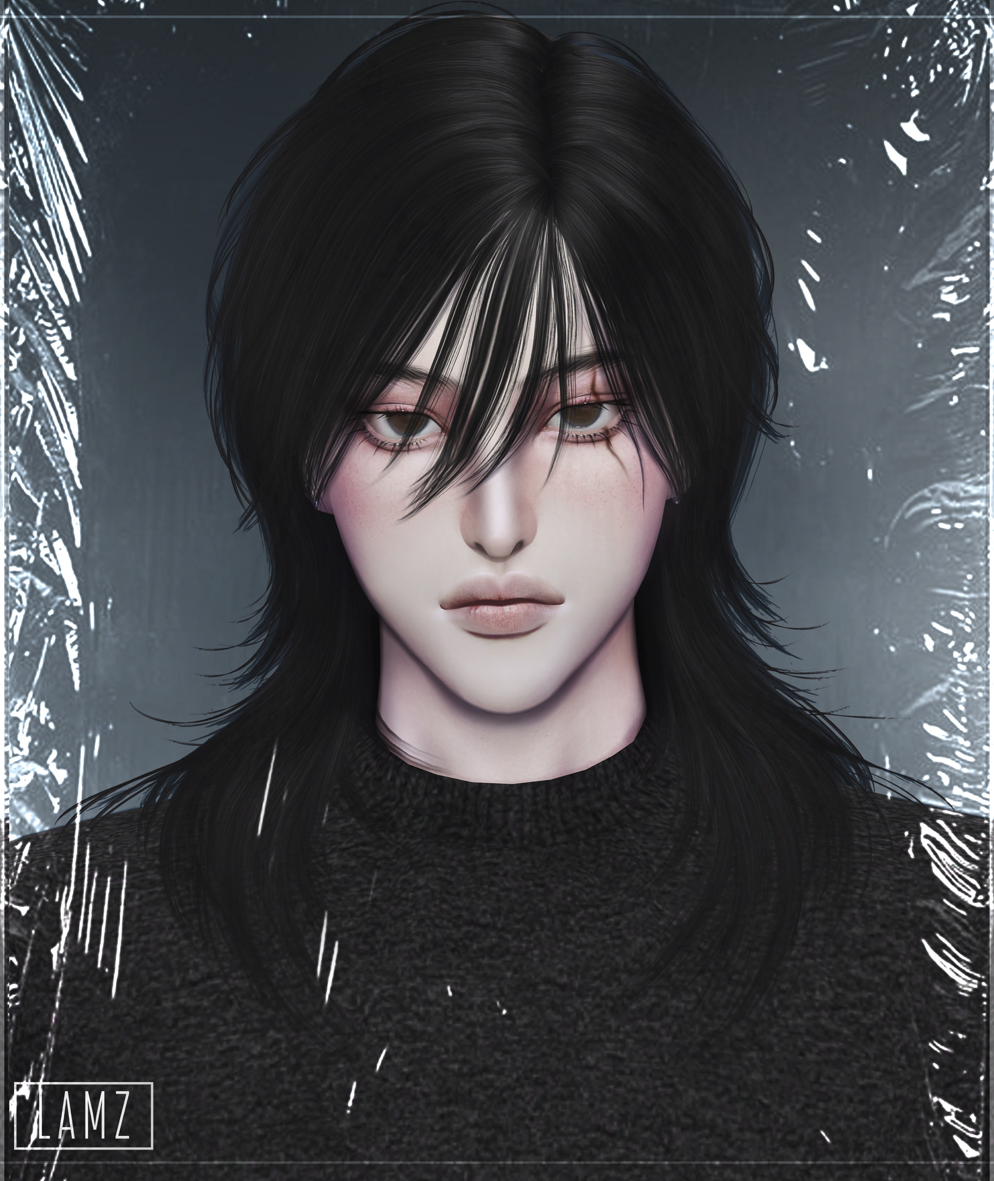 L A M Z Hair 40 Swatches New Mesh HQ Compatible Hat rec-room-archives-playbite