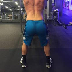 topnotchass:  views from the gym. 