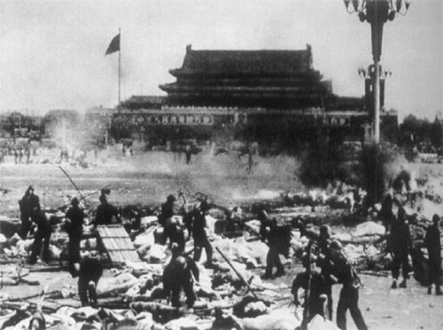 CHINA. Beijing. April To June 1989. Tiananmen Square Massacre.