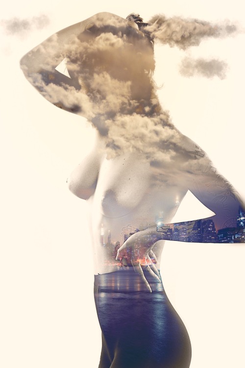 inblackphoto: doubleXpose 1-chernobyl sky 2-galaxian explosion 3-big city light 