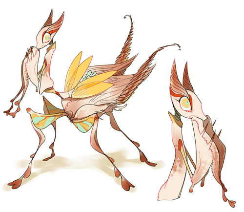 painted-bees:  epaqjrja:  oc doodle ‘~’  uuugh I am in loooove 