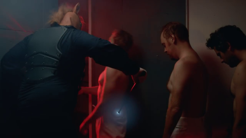 shirtlessthomas:  Niko Pueringer shirtless and takes a taser to the ass like a boss﻿ in Man vs Horse Sized Duck vs 100 Duck Sized Horses¨  by Corridor digital 