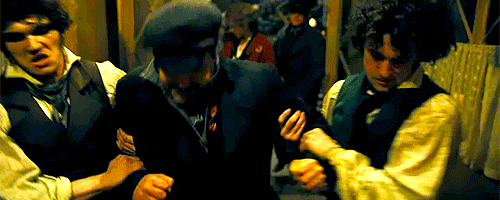 alltherightwords:theumbrellaseller:paperquake:#THIS is the enjolras i want #vicious and angry and wi