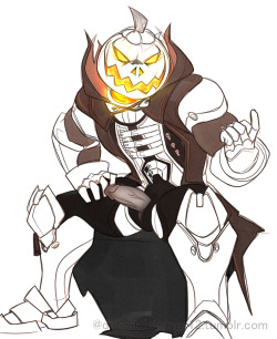 dirtylittlethings12:  Keep getting grouched with this and decided might as well upload it cause then i’ll never will. XD Fuck man Reapers halloween skin i just. I have a thing for headless horseman. &gt;U&gt; Also Pumpkin beings as well huhuhuhu 