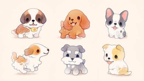 fluffysheeps:Puppy galore! 