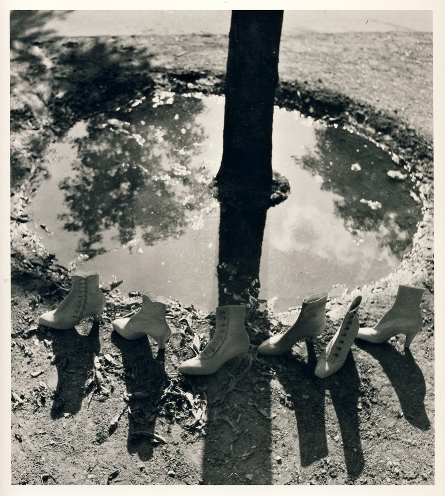 Regina Relang - Shoes Walk around a Tree, Paris, 1936.