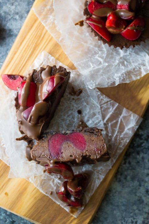 foodffs:Cherry Chocolate Truffle Frozen CupcakesReally nice recipes. Every hour.Show me what you coo