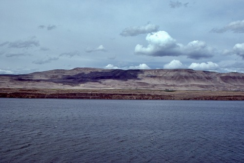 Horizontals XXXIX - View Across the Columbia River toward Umatilla County, Oregon, 1977.