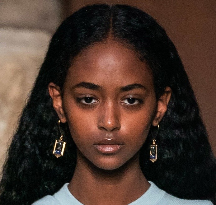 pocmodels: Dotain Yeshitela , Kimberly Gelabert &amp; Aliet Sarah at Lanvin FW
