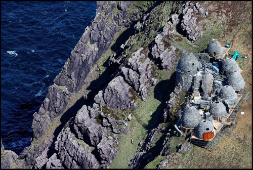 starwarsnonsense: The Independent has wonderful photos showing the construction of the Ahch-To beehi
