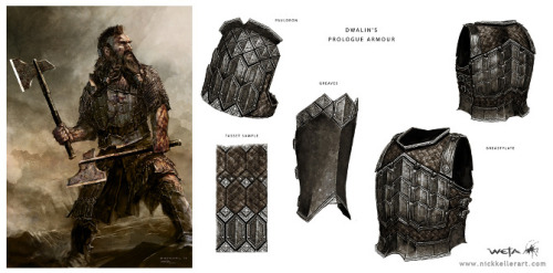 cydwarf:Dwarven Armour Concept Art from the Hobbit Trilogy Pt. 1Pt. 2Nick KellerARMOR
