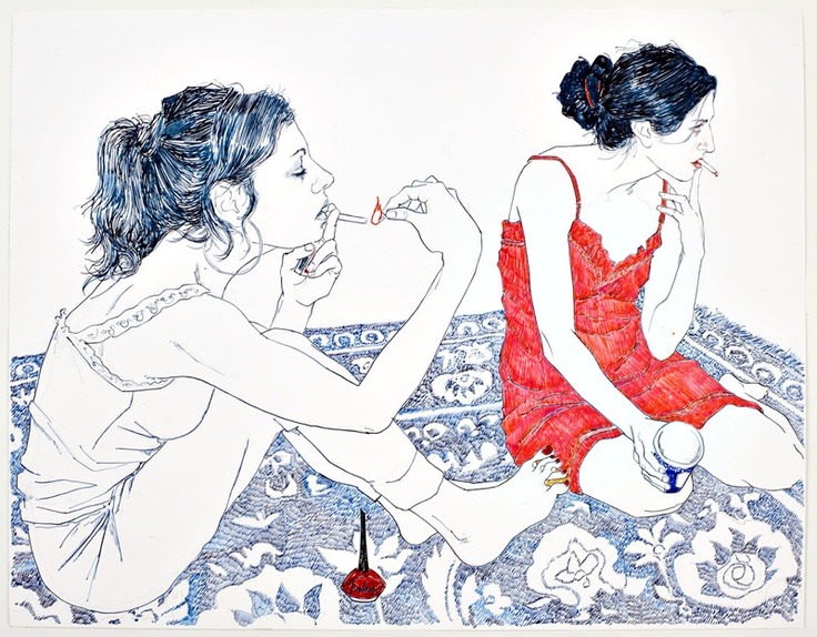 1000drawings:  by HOPE GANGLOFF                      