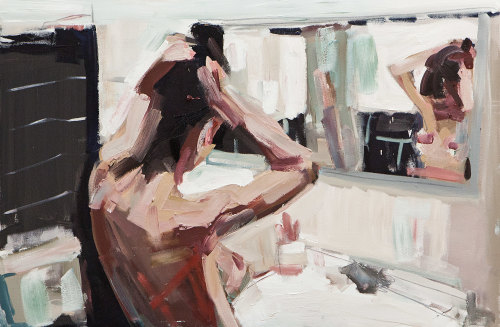 Yolanda Dorda (Spanish, b. 1974, Barcelona, Spain) - Untitled, 2011, Paintings: Oil on Canvas