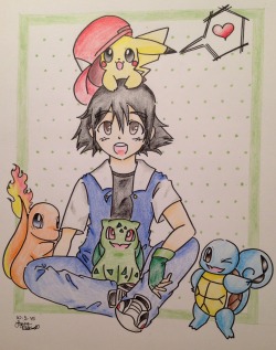 leina24:  Ash and his Pokemon 