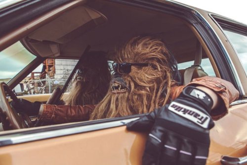 thefunkydictator: thefunkydictator: Wookiee by Mako Miyamoto fresh*