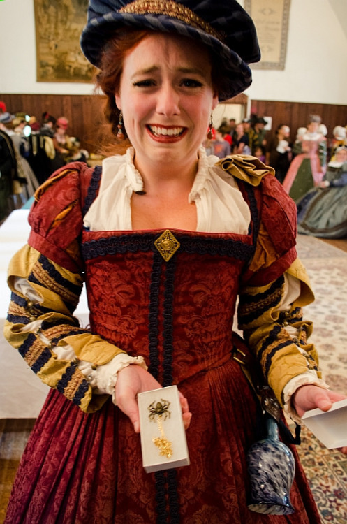 Elizabethan Red Gown ( Stronghold Olde English Faire, 2016)