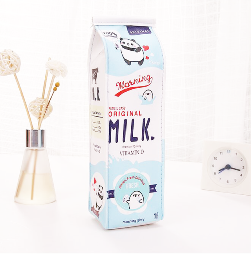 Milk Carton Pencil Case from Studyblr (free shipping!)